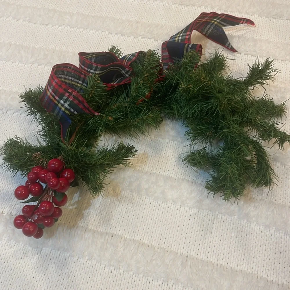 Vintage christmas garland